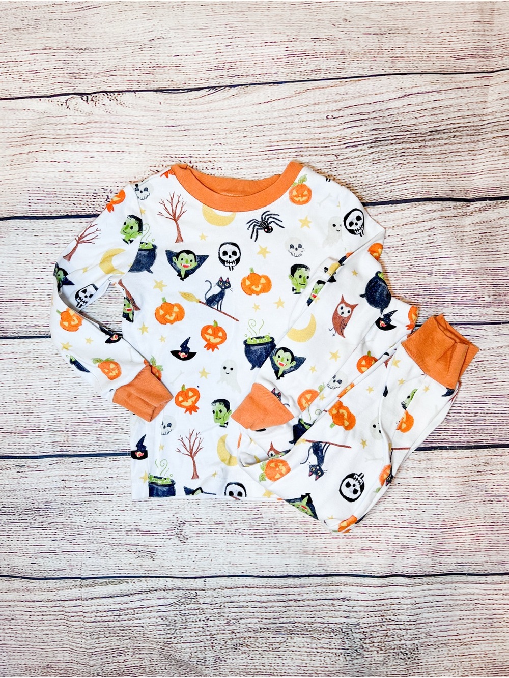 Pottery Barn Halloween Pajama Set